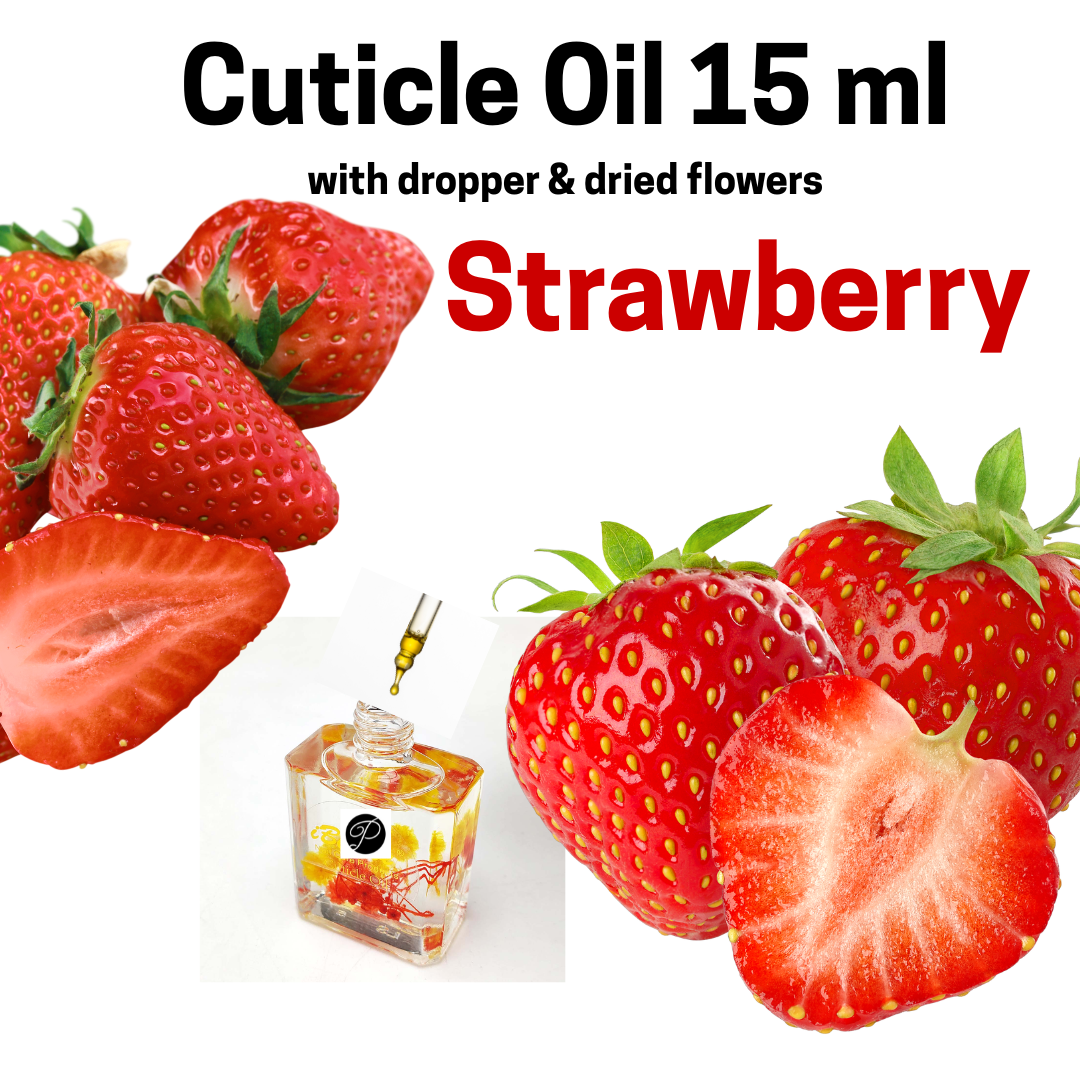 P FLOWER CUTICLE OIL 15ML | STRAWBERRY