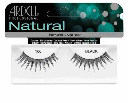 ARDELL NATURAL LASH 106 BLACK - Purple Beauty Supplies