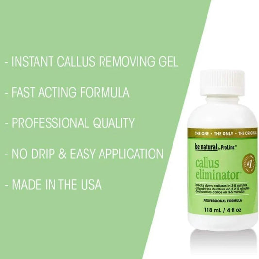 BE NATURAL CALLUS ELIMINATOR PRE - SOAKED PADS 200 CT - Purple Beauty Supplies