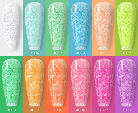 BEAUTILUX GEL POLISH XH05 (SNOW COLLECTION) 10 ML - Purple Beauty Supplies