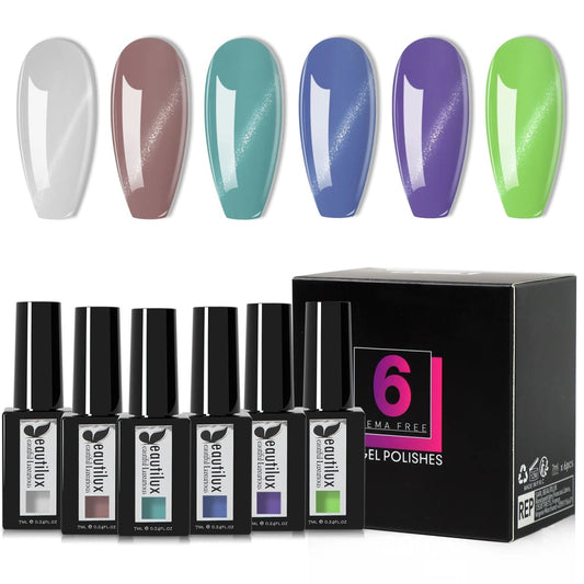 BEAUTILUX HEMA FREE MAGNETIC CAT EYE .34 OZ. #12 - Purple Beauty Supplies