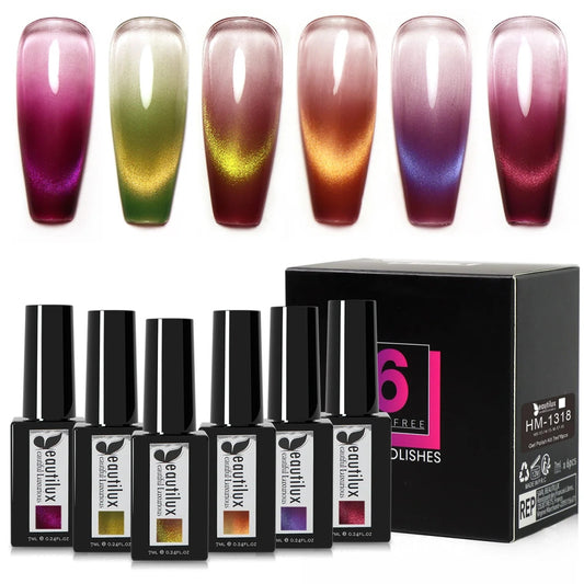 BEAUTILUX HEMA FREE MAGNETIC CAT EYE .34 OZ. 18 - Purple Beauty Supplies