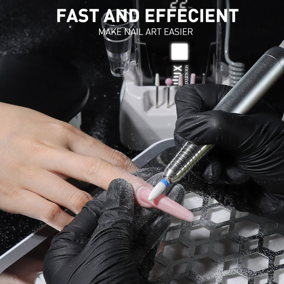 BEAUTILUX PORTABLE E - FILE - Purple Beauty Supplies