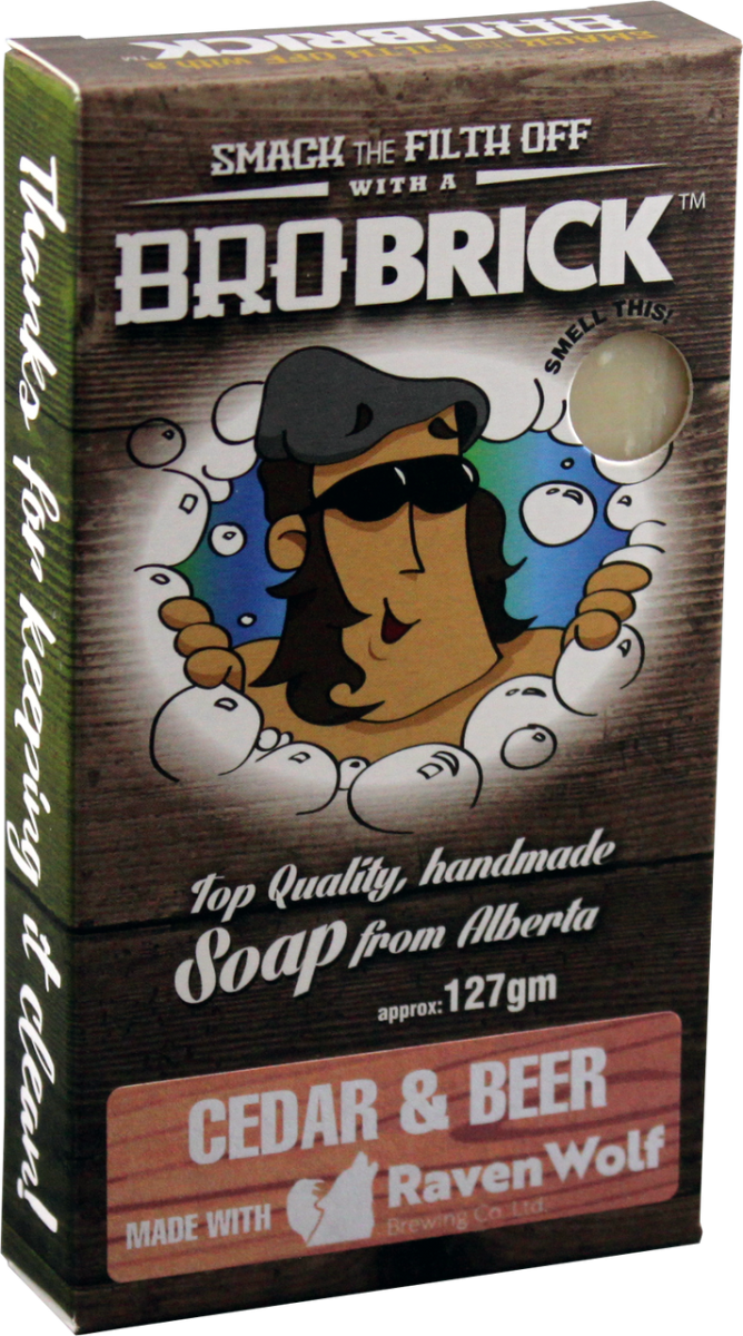 BROBRICK CEDAR & BEER SOAP 127 G - Purple Beauty Supplies