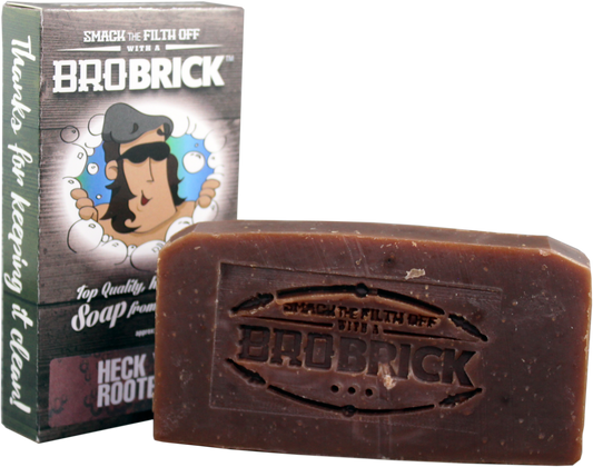 BROBRICK HECK YA! ROOTBEER SOAP 127 G - Purple Beauty Supplies