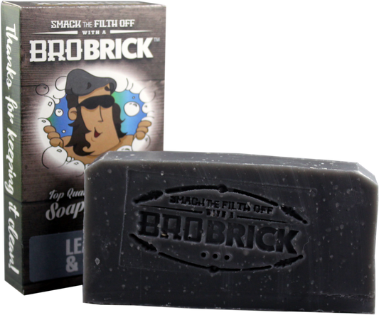 BROBRICK LEATHER & SUEDE SOAP 127 G - Purple Beauty Supplies