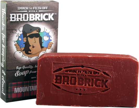 BROBRICK MOUNTAIN MAN SOAP 127 G - Purple Beauty Supplies