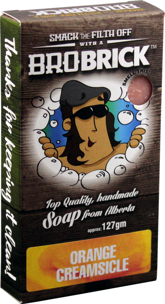 BROBRICK ORANGE CREAMSICLE 127 G - Purple Beauty Supplies