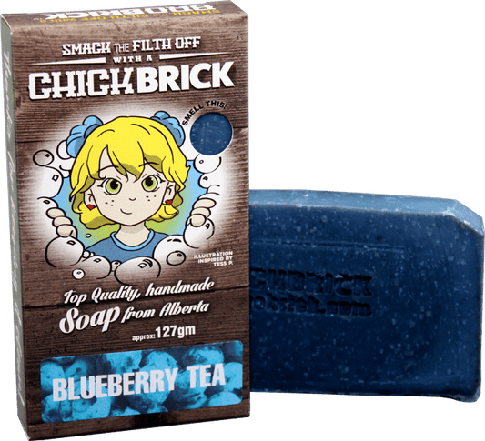 CHICKBRICK BLUEBERRY TEA 95 G - Purple Beauty Supplies