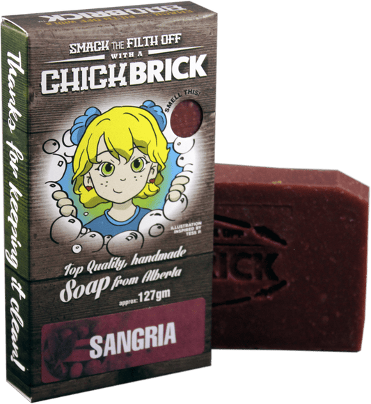 CHICKBRICK SANGRIA 95 G - Purple Beauty Supplies
