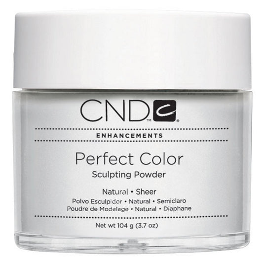 CND PERFECT COLOR POWDER NATURAL SHEER 3.7 OZ - Purple Beauty Supplies