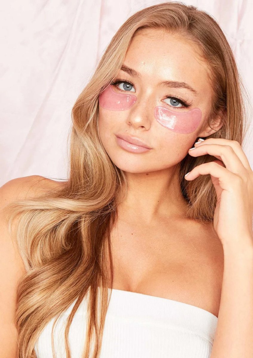 COLLAGEN CRYSTAL EYE MASK PINK - Purple Beauty Supplies