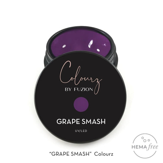 FUZION COLOURZ GEL GRAPE SMASH 15 G - Purple Beauty Supplies