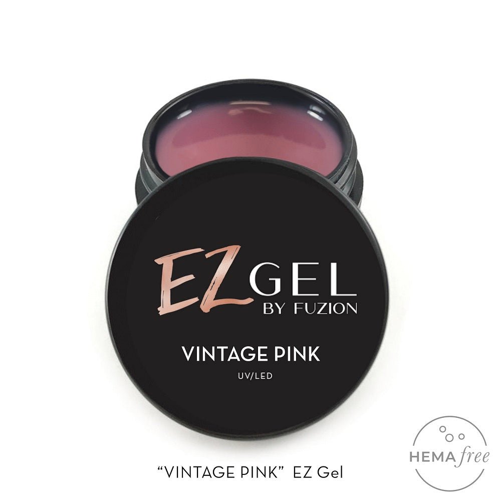 FUZION EZ GEL VINTAGE PINK 30 G - Purple Beauty Supplies