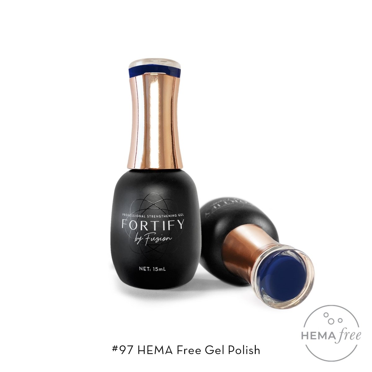 FUZION FORTIFY HEMA FREE GEL POLISH 97 15 ML - Purple Beauty Supplies