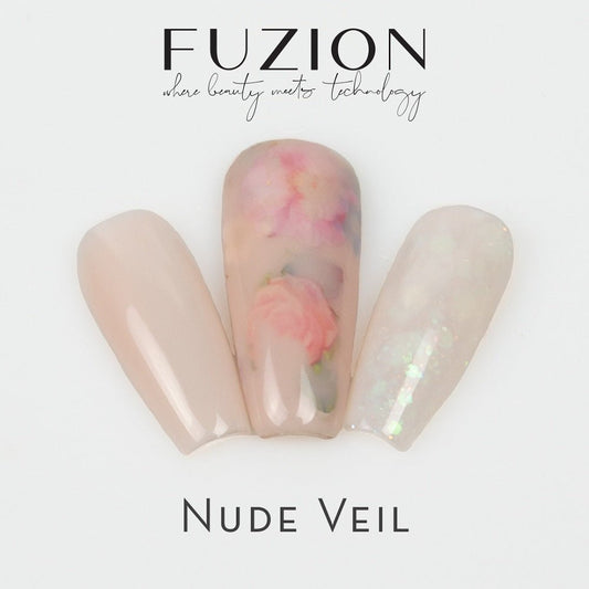 FUZION FX NUDE VEIL TACK FREE TOP COAT 15 ML - Purple Beauty Supplies