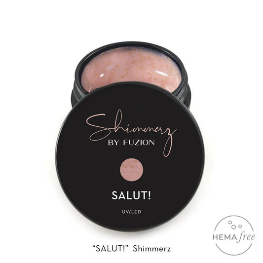 FUZION SHIMMERZ GEL SALUT! 15 G - Purple Beauty Supplies