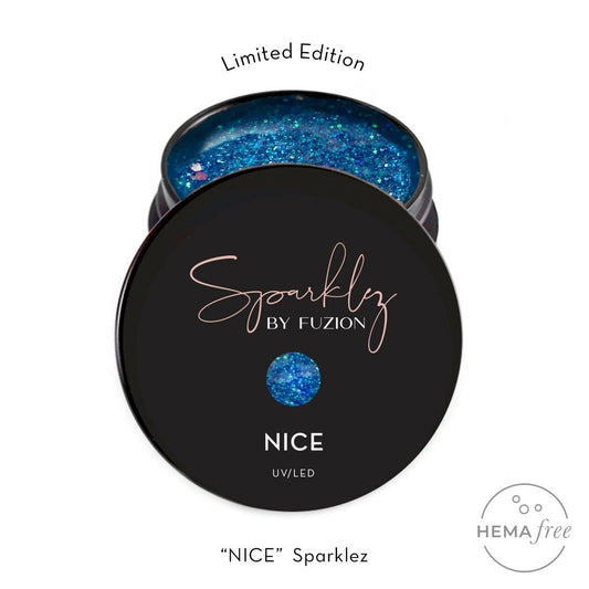 FUZION SPARKLEZ NICE UV/LED 8 G - Purple Beauty Supplies
