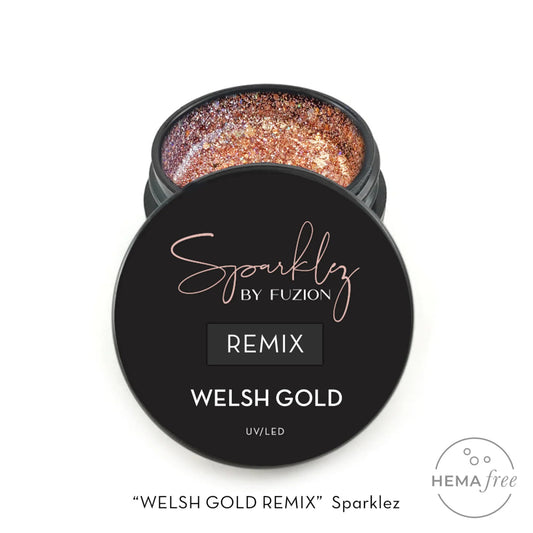 FUZION SPARKLEZ WELSH GOLD 15 G - Purple Beauty Supplies