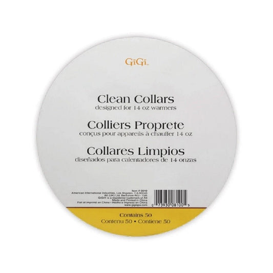 GIGI CLEAN COLLARS 50 PK - Purple Beauty Supplies