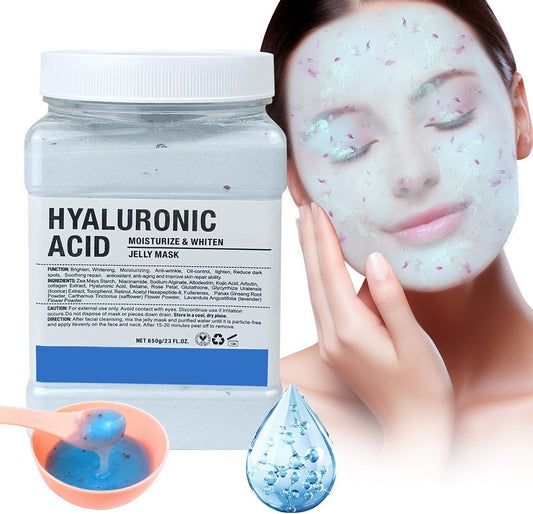 HYDROJELLY MASK HYALURONIC ACID - 650 GM / 23 OZ. - Purple Beauty Supplies
