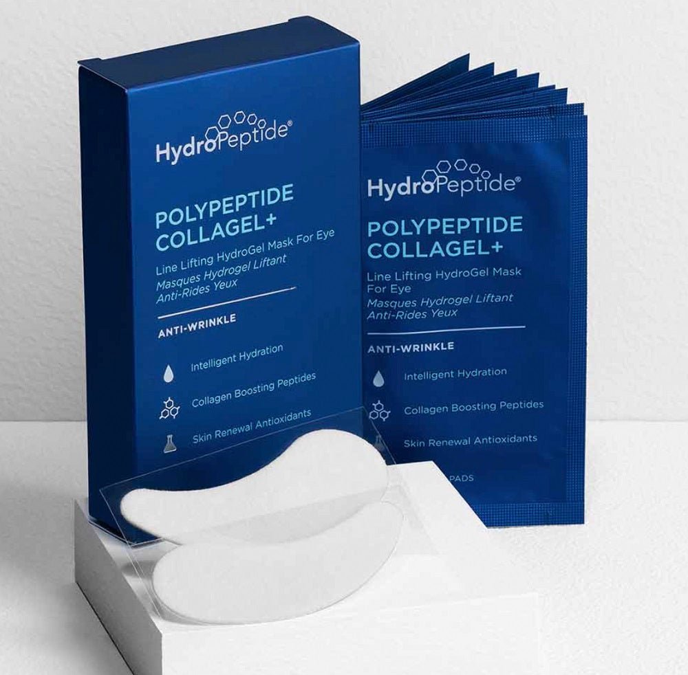 HYDROPEPTIDE POLYPEPTIDE COLLAGEL EYE SACHETS (8) RETAIL - Purple Beauty Supplies