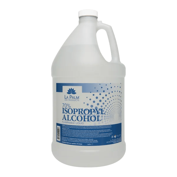 LA PALM ALCOHOL 70% 128 OZ - Purple Beauty Supplies