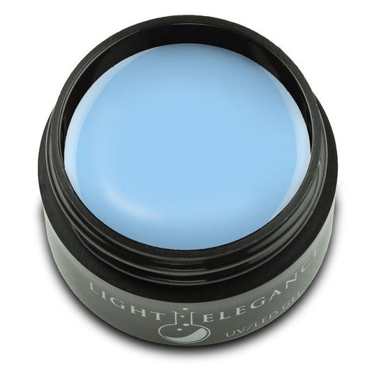 LIGHT ELEGANCE COLOR GEL BLUE SKIES AHEAD UV/LED 17 ML - Purple Beauty Supplies