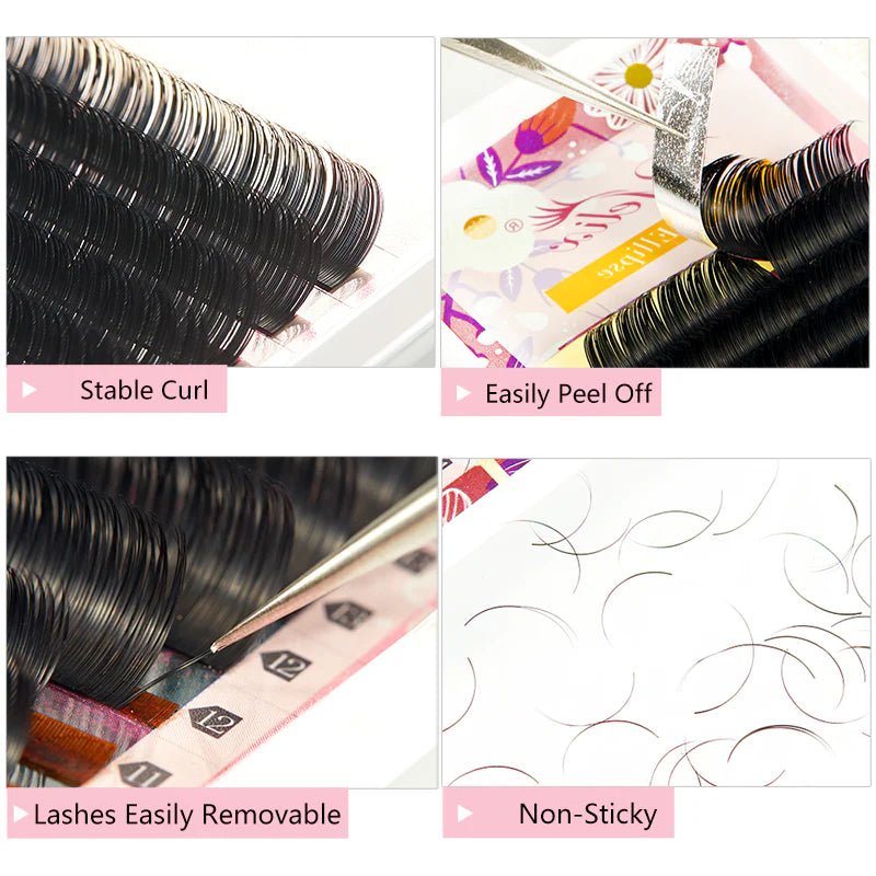 LILY ANNE LASH | ELLIPSE FLAT C.20 12MM - Purple Beauty Supplies