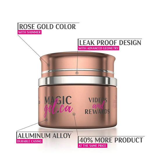 MAGIC GEL ART STYLER GEL GOLD #223 - Purple Beauty Supplies