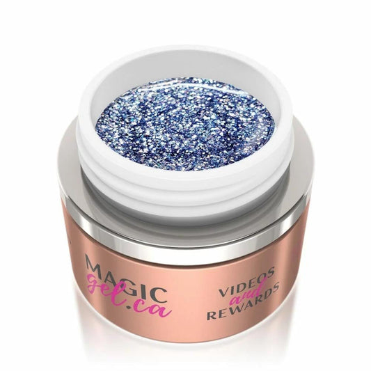 MAGIC GEL PAINT GLITTER SUGAR PLUM #146 - Purple Beauty Supplies
