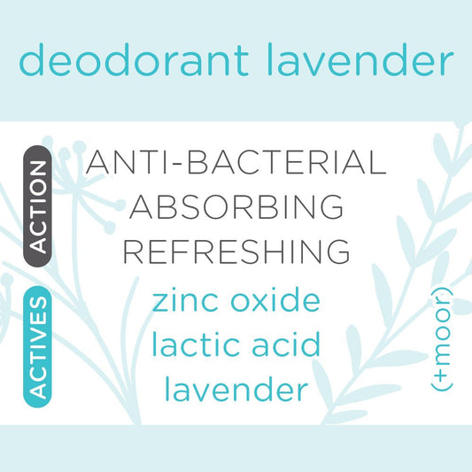 MOOR SPA DEODORANT LAVENDER 80 ML - Purple Beauty Supplies