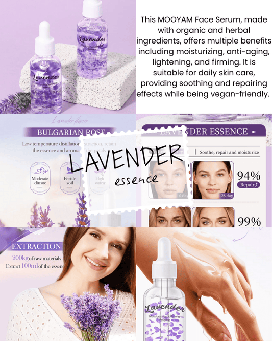 MOOYAM MOISTURIZING ESSENCE | LAVENDER 30ML - Purple Beauty Supplies