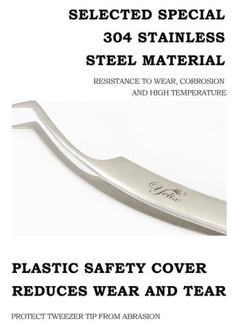 YELIX EYELASH VOLUME TWEEZER - Purple Beauty Supplies