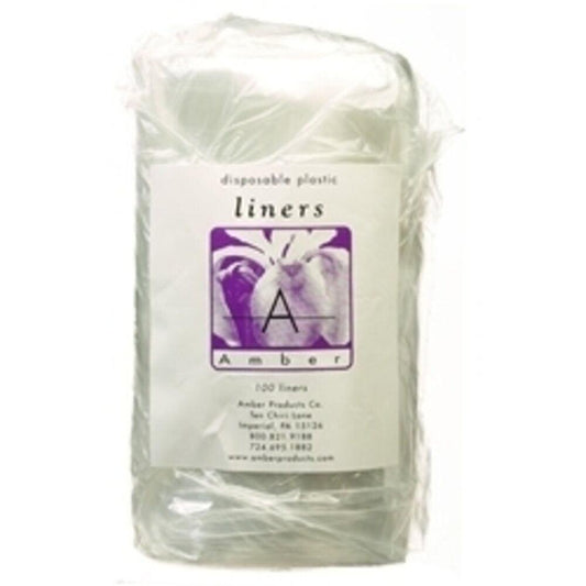 AMBER PARAFFIN LINERS 100 CT - Purple Beauty Supplies