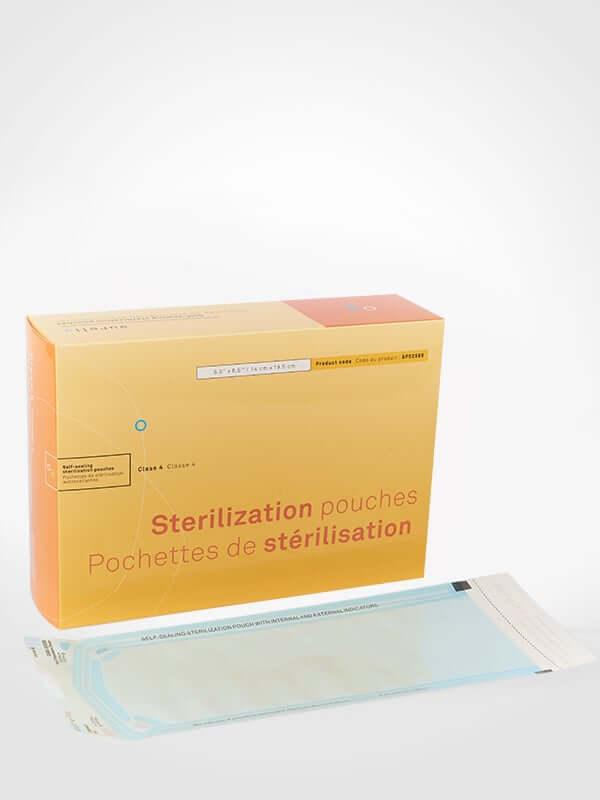 AURELIA STERILIZATION POUCHES 200 CT - 3.5" X 9" - Purple Beauty Supplies