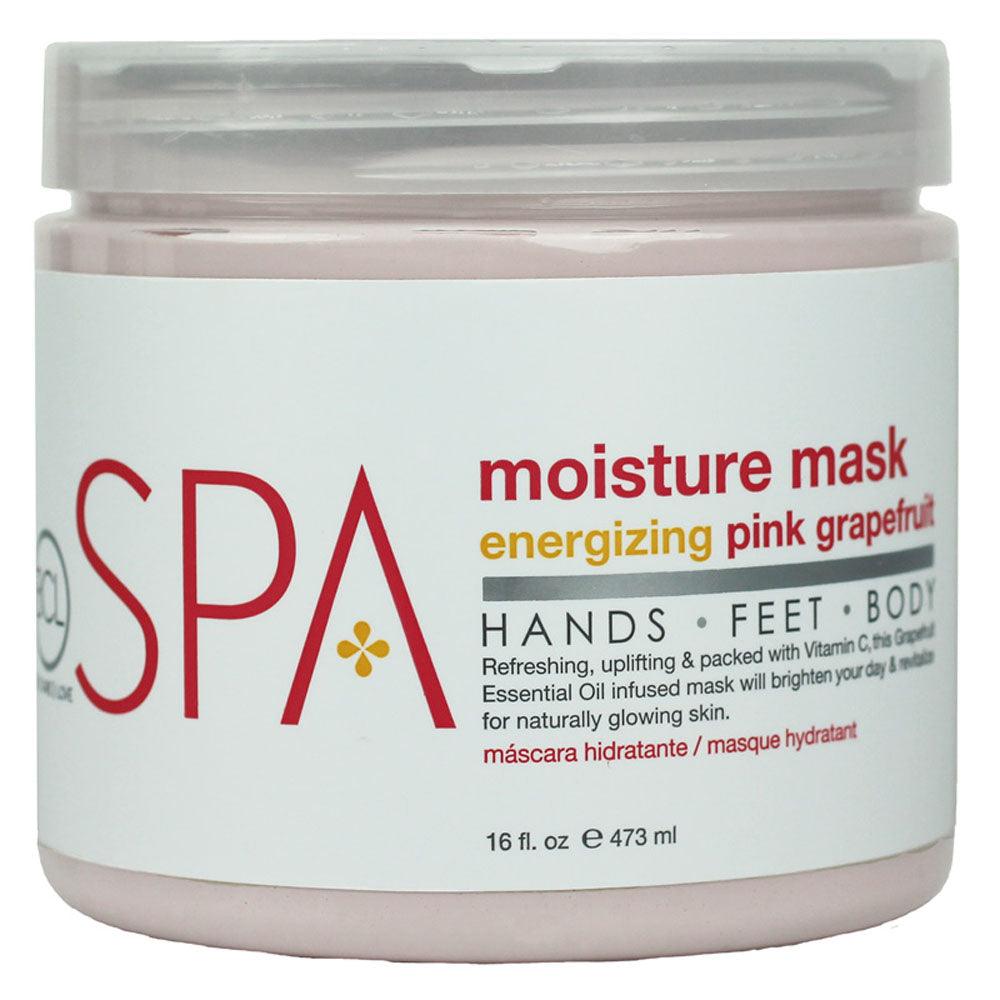 BCL SPA ENERGIZING PINK GRAPEFRUIT MOISTURE MASK 16 OZ/473 ML - Purple Beauty Supplies