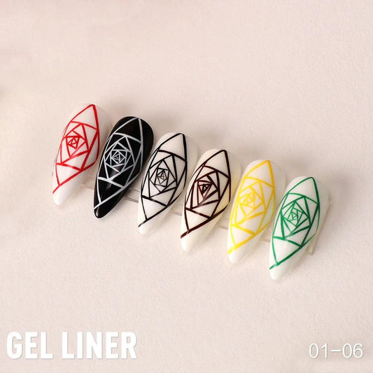 BEAUTILUX GEL LINER 10 ML - BROWN - Purple Beauty Supplies