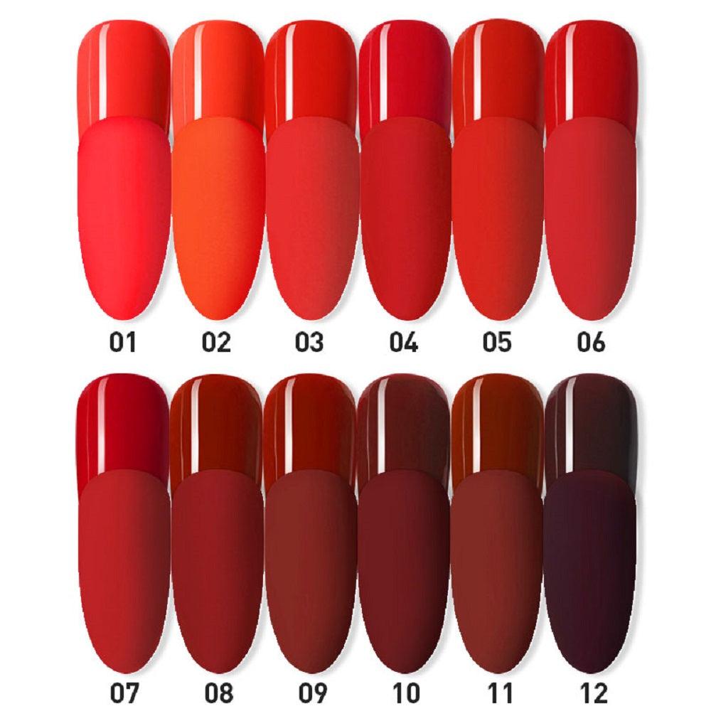 BEAUTILUX GEL POLISH #002 (RED SERIES) - Purple Beauty Supplies