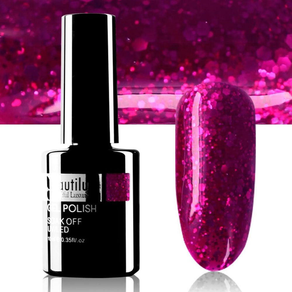 BEAUTILUX GEL POLISH BLING #139 10ml - Purple Beauty Supplies