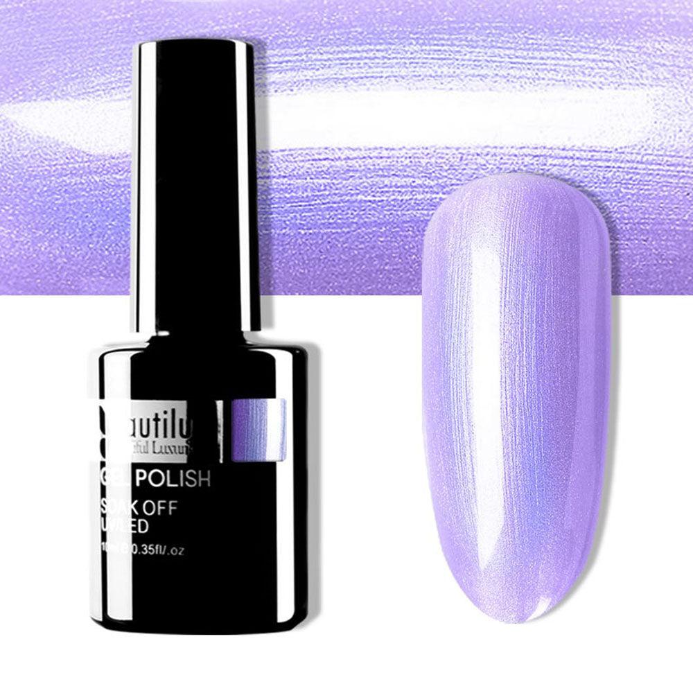 BEAUTILUX GEL POLISH PEARL SHIMMER #125 10ml - Purple Beauty Supplies