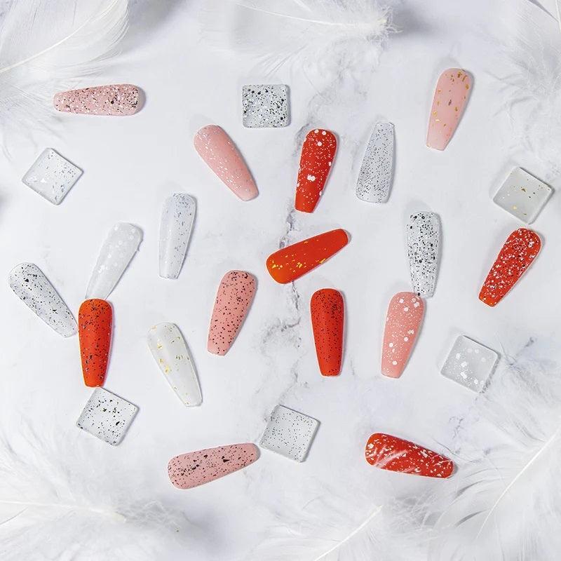 BEAUTILUX GLITTER NO WIPE TOP COAT #GT-12 (Spot) - Purple Beauty Supplies