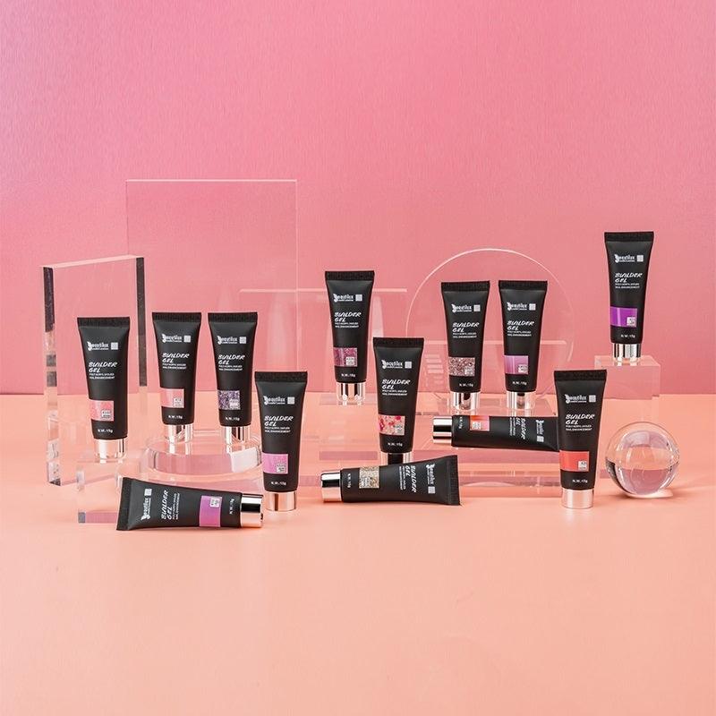 BEAUTILUX POLY ACRYL GEL 50g #K14 SUGAR CORAL - Purple Beauty Supplies