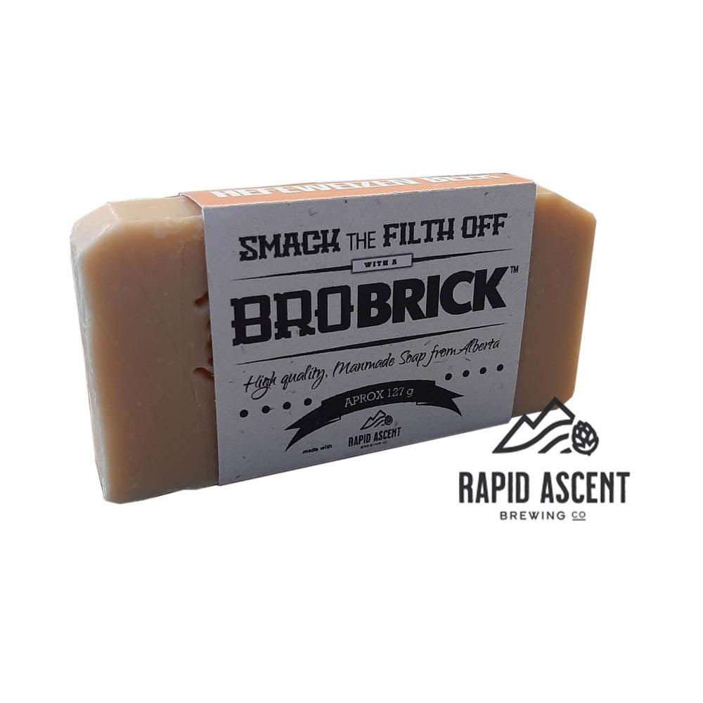 BROBRICK HEFEWEIZEN BEER SOAP - Purple Beauty Supplies