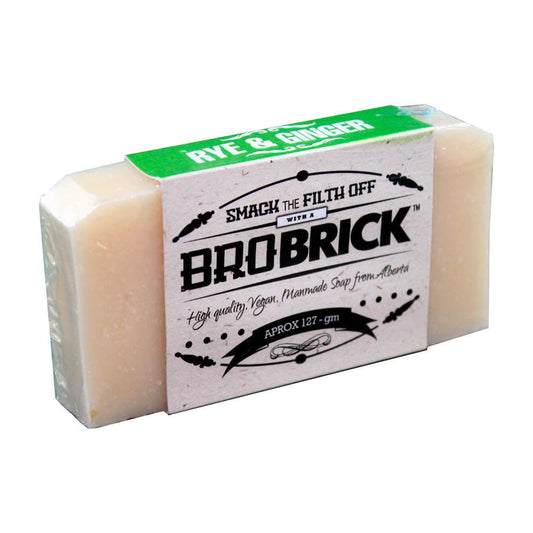 BROBRICK RYE & GINGER SOAP - Purple Beauty Supplies