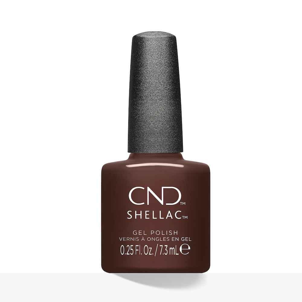 CND SHELLAC LEATHER GOODS.25 OZ/7 ML - Purple Beauty Supplies