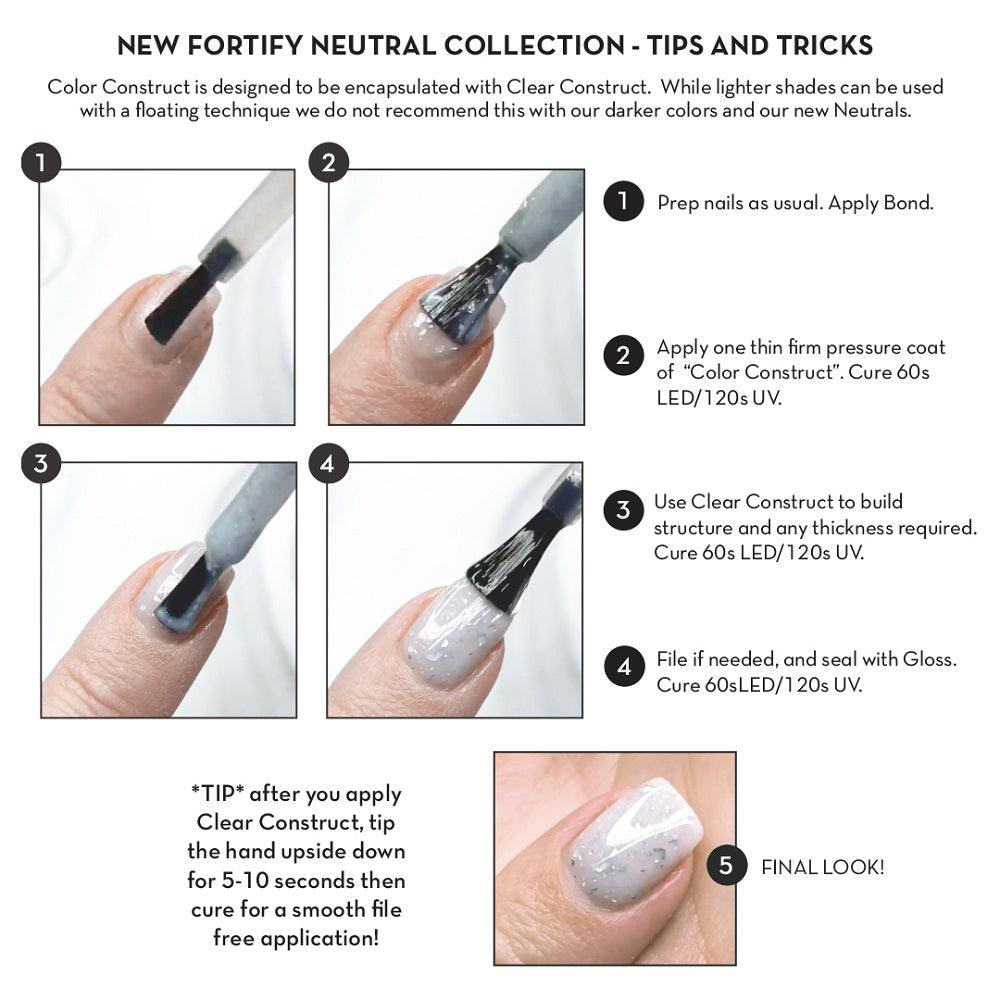 FUZION FORTIFY COLOR CONSTRUCT NEUTRAL - EXTRA HOT 15 ML - Purple Beauty Supplies