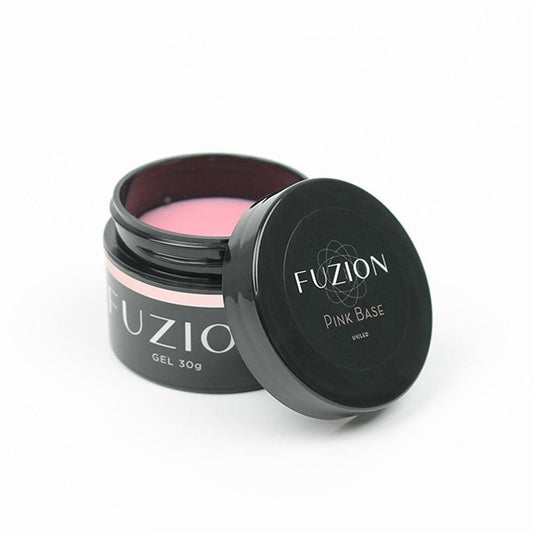 FUZION GEL PINK BASE UV/LED 30 G NEW PACKAGING! - Purple Beauty Supplies