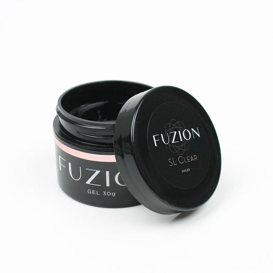 FUZION GEL SL CLEAR UV/LED 30 G NEW PACKAGING! - Purple Beauty Supplies