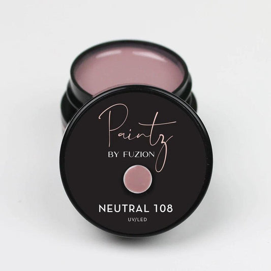 FUZION PAINTZ NEUTRAL 108 UV/LED GEL 8 G NEW PACKAGING! - Purple Beauty Supplies